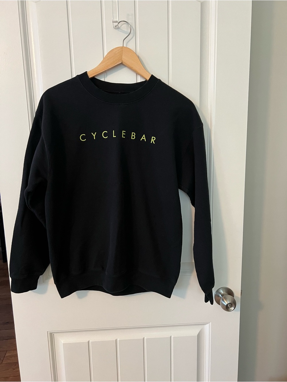 CycleBar Black Crewneck Sweatshirt